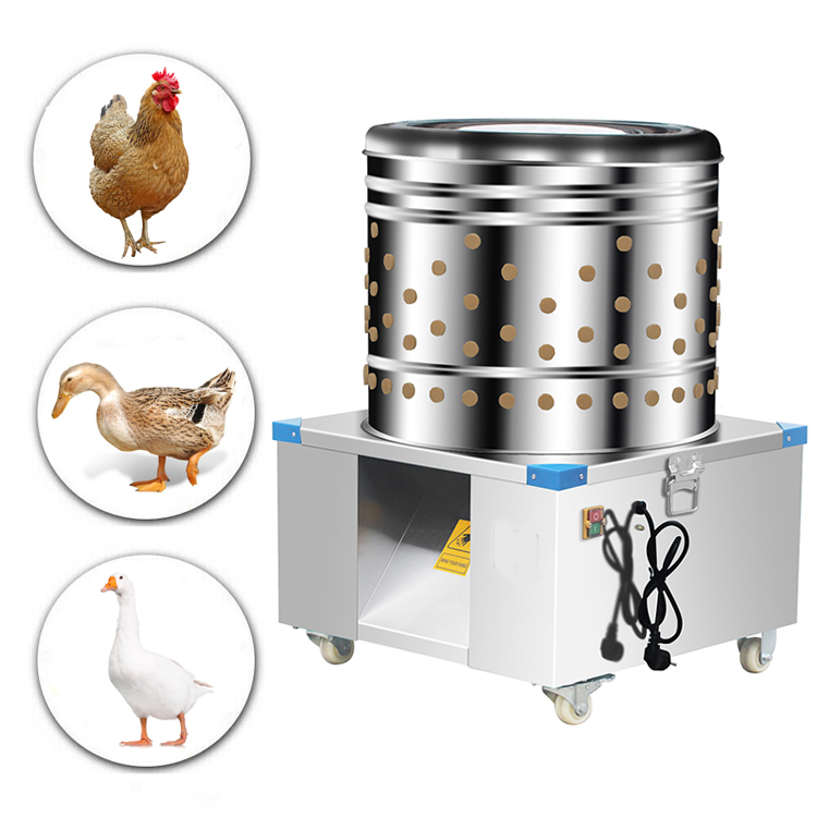 Chicken Plucker Machine - 人気の60cmバレル式業務用鶏毛抜き機（車輪付き）