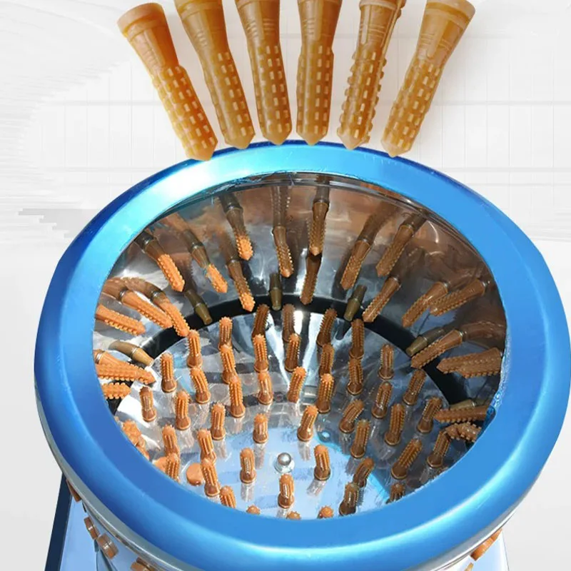Chicken Plucker Machine - 家禽脱羽機 ステンレス製 鶏・アヒル・ガチョウの羽毛除去装置 電動家禽脱羽処理機