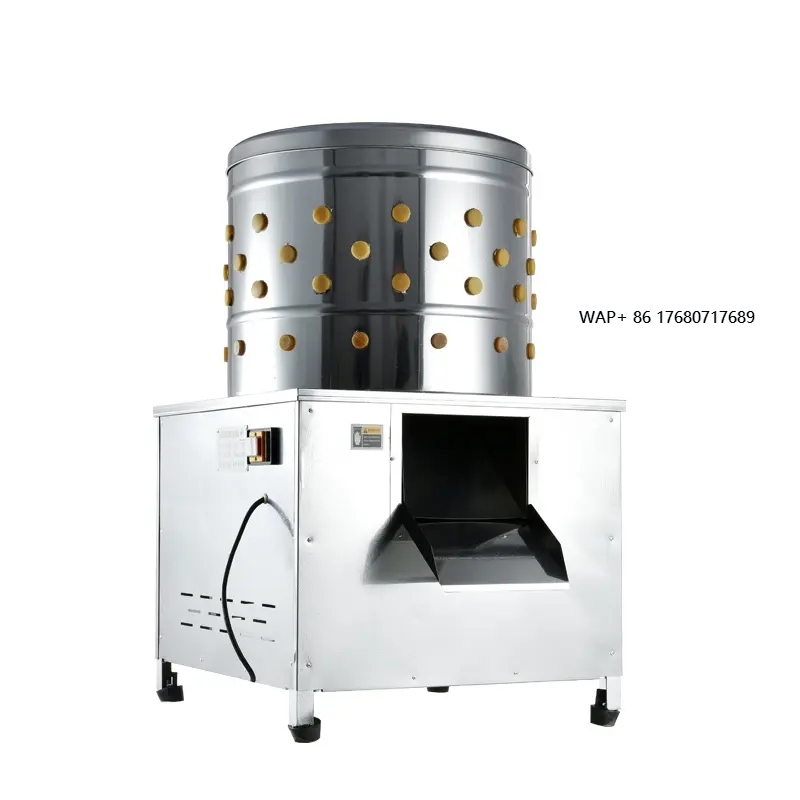 Chicken Plucker Machine - ステンレス製自動羽根除去機 鳥類用 ターキー ハト ウズラ 家禽用
