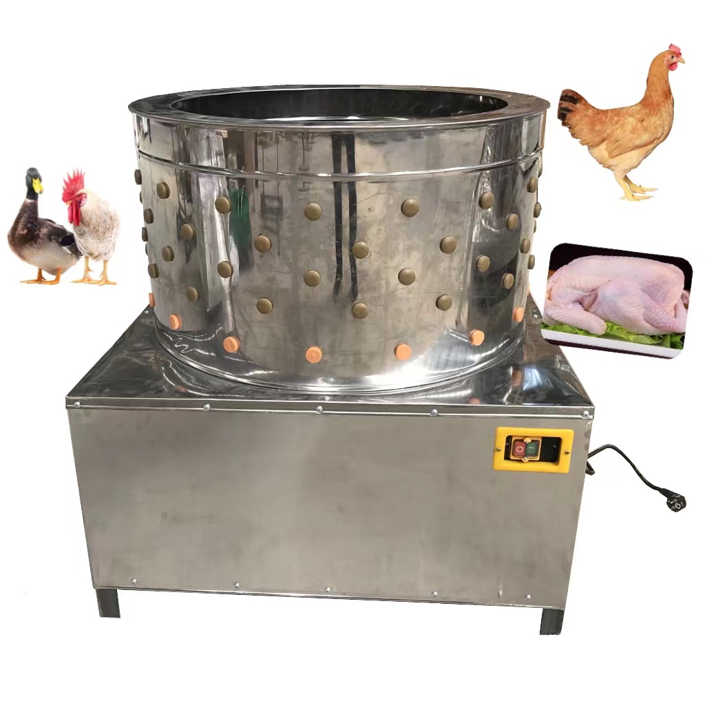 Chicken Plucker Machine - 直径80cmの鶏毛抜き機/アヒル・ガチョウ・ウズラの羽毛除去機/業務用家禽脱羽機 HJ-80A