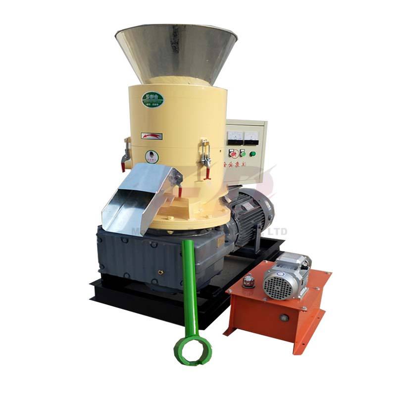 Wood Pellet Making Machine - # フラットダイ式木質ペレット製造機 220v/380v 動物飼料ペレット製造機