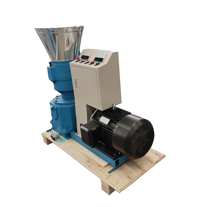 7.5kw ペレット製造機プレス動物飼料木質ペレット機ミルバ - Wood Pellet Making Machine のレビューと価格