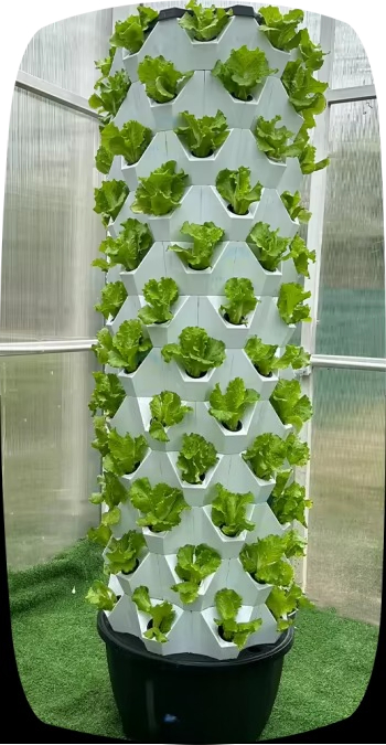 垂直庭園タワー車輪付き多層水耕栽培タワー農業用水耕栽培葉物野 - Agriculture Vertical Farming のレビューと価格