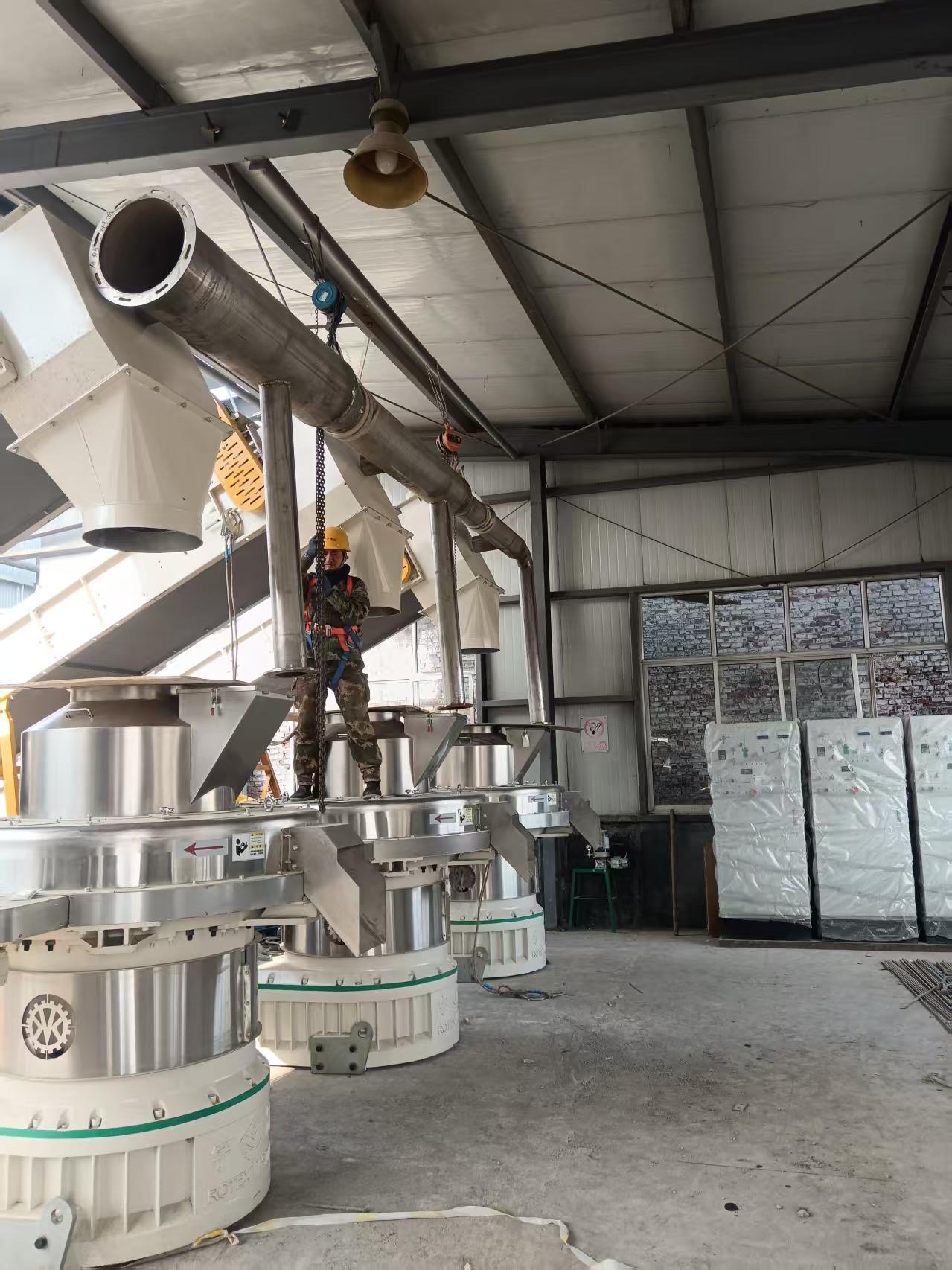 炭化バイオマスペレット製造ライン 連続式バイオチャーペレット - Wood Pellet Making Machine のレビューと価格