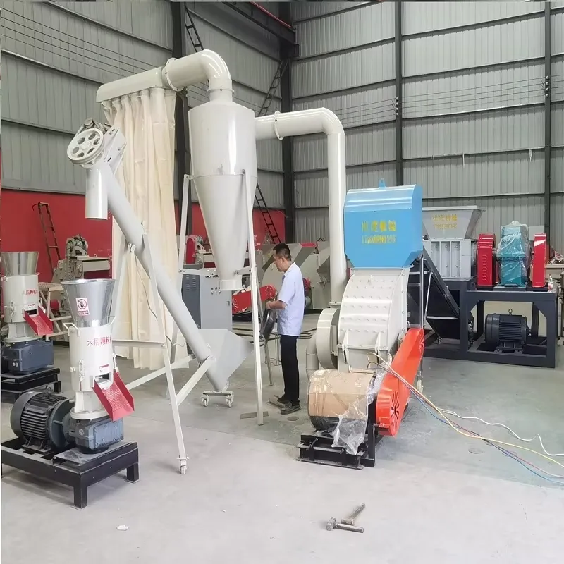 木材粉砕機、ブリケットプレス機、木質ペレット製造機生産ライン - Wood Pellet Making Machine のレビューと価格