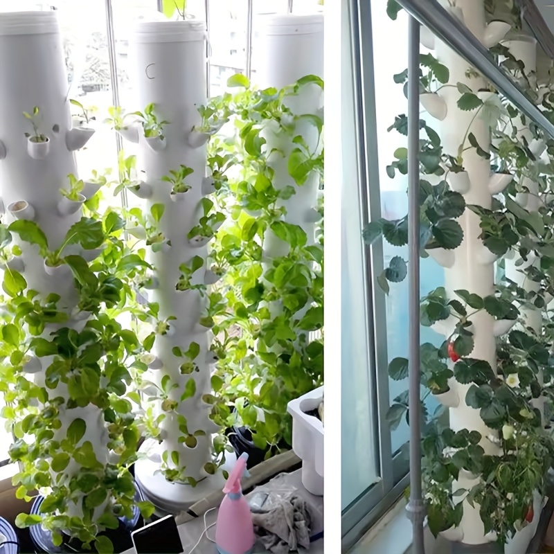 10 セット DIY 水耕ポット水耕栽培垂直タワー野菜イチゴ - Agriculture Vertical Farming のレビューと価格