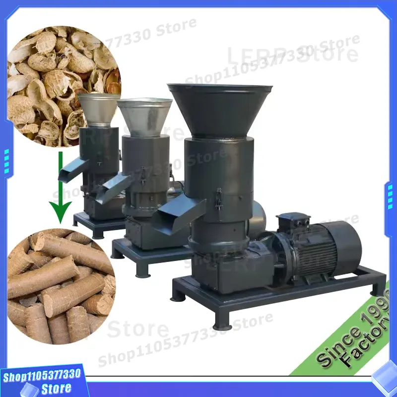 産業用木質チップ圧縮成形機。木くずペレット製造用のバイオマス - Wood Pellet Making Machine のレビューと価格