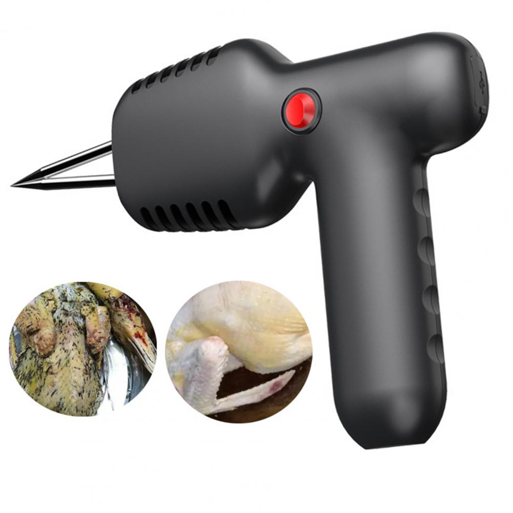 電気家禽脱羽機充電式ステンレス鋼コーンヘッド調整可能な防水羽 - Chicken Plucker Machine のレビューと価格