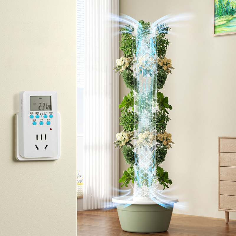 LED育成ライト付きスペースツリー垂直水耕タワーインテリジェ - Agriculture Vertical Farming のレビューと価格