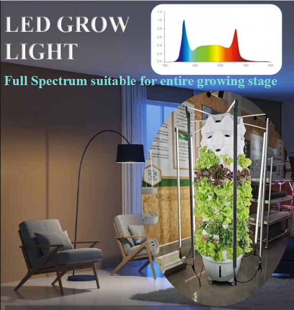 65リットル6層48穴ガーデン垂直農業水耕栽培タワーシステム - Agriculture Vertical Farming のレビューと価格